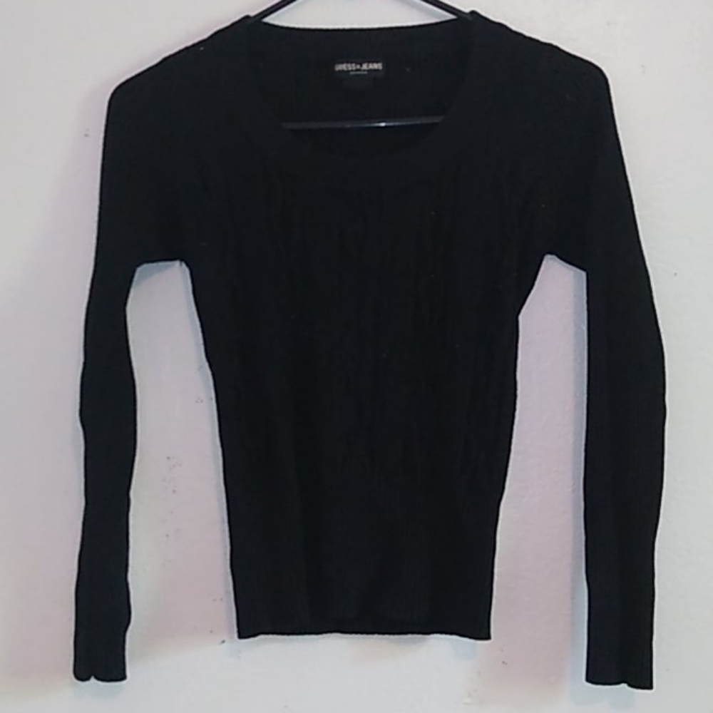 Guess Jeans Ribbed Long Sleeve